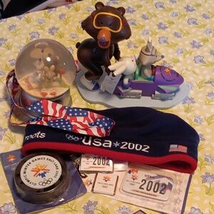 Salt Lake City 2002 Olympic  winter games collectable  memorabillia